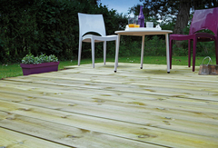 Planche en pin L. 2500 x l. 145 x Ép. 21 mm - Brico Dépôt