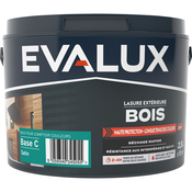 Lasure bois Base C satin 2,5 L - Evalux - Brico Dépôt