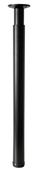 Pied Zoom rapide aluminium noir H. réglable de 730 à 1100 mm - Brico Dépôt