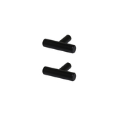 2 boutons de cuisine droits 6cm noir mat "ANNATTO" - Cooke and Lewis - Brico Dépôt