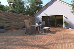 Lame de terrasse marron - Brico Dépôt