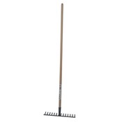 Râteau 14 dents courbes manche en bois 130 cm - Brico Dépôt