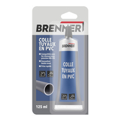 Colle tuyaux PVC prise rapide - tube 125 ML - Brenner - Brico Dépôt