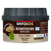 Reconstitue bois mastic blanc 190g - Brico Dépôt