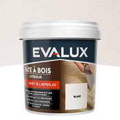 Pâte à bois blanc 500g à usage intérieur - Prêt à l'emploi - Evalux - Brico Dépôt