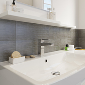 Carrelage "HELENA" anthracite - l.25 x L.40 cm - Cooke and Lewis - Brico Dépôt