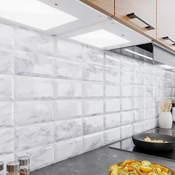 Carrelage mural "MANDY" blanc - l.10 x L.20 cm - Cooke and Lewis - Brico Dépôt