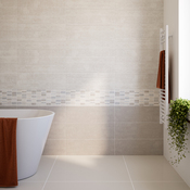 Carrelage mural "Sabio" gris - l. 20 x L. 60 cm - Cooke and Lewis - Brico Dépôt