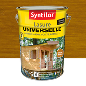 Lasure universelle boiseries extérieures chêne moyen - pot de 5L - Syntilor - Brico Dépôt