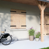 Volet battant manuel bois 145 x 120 cm - Brico Dépôt