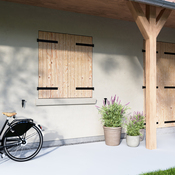 Volet battant manuel bois 135 x 120 cm - Brico Dépôt