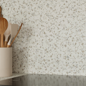 Crédences de cuisine et fonds de hotte "Terrazzo" l. 60 x l. 240 x ep. 8 mm - Cooke and Lewis - Brico Dépôt