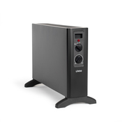 Radiateur convecteur mobile gris 2000W - L. 54 x l. 20 x H. 36.5 cm. - Brico Dépôt