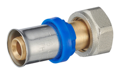 Lot de 5 raccords droits multi-serrage + écrou mobile F 3/4" - D16 - Noyon & Thiebault - Brico Dépôt