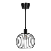 Suspension métal noir mat E27 D. 25 CM "EDICIAS" - Cooke and Lewis - Brico Dépôt