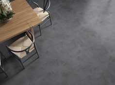 Carrelage de sol intérieur aspect béton gris 60,5 X 60,5 cm "TIKA" - Brico Dépôt