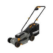 Tondeuse sans fil 18 V 32 cm guidon réglable et pliable - Titan - Brico Dépôt