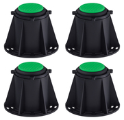 Lot 4 pieds pour receveur douche - Noyon & Thiebault - Brico Dépôt