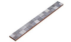 Listel faience "Happy" 4,5 x 40 cm - Brico Dépôt