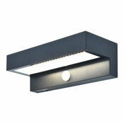 Applique solaire aluminium noir - Brico Dépôt