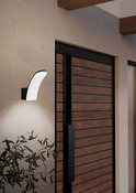 Applique LED extérieure noire 4000K "Laconella" - Brico Dépôt