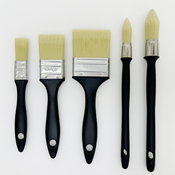 Lot de 5 pinceaux mixtes - Brico Dépôt