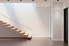 Kit main courante silver + 2 supports + 2 embouts de finitions - Ø 60 x 2000 mm   - Brico Dépôt