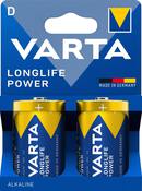 2 piles alcalines Longlife Power D, LR20 - Varta - Brico Dépôt