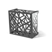 Cache clim aluminium 95 x 50 x 80 cm - Brico Dépôt