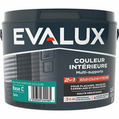 Peinture multi supports Base C Satin 2,5 L - Evalux - Brico Dépôt
