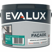 Peinture façade Base C 2,5 L - Evalux - Brico Dépôt