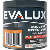 Peinture multi supports Base B Satin 0,236 L - Evalux - Brico Dépôt