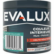 Peinture mur haute résistance Base C Mat 0,236 L - Evalux - Brico Dépôt