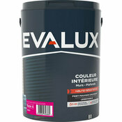 Peinture mur haute résistance Base A Satin 5 L - Evalux - Brico Dépôt