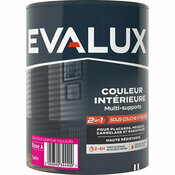 Peinture multi supports Base A Satin 1 L - Evalux - Brico Dépôt