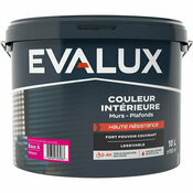 Peinture mur haute résistance Base A Velours 10 L - Evalux - Brico Dépôt