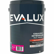 Peinture mur haute résistance Base A Velours 5 L - Evalux - Brico Dépôt