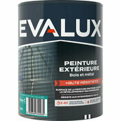 Peinture extérieure bois métal Base C Satin 1 L - Evalux - Brico Dépôt
