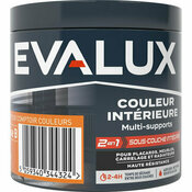 Peinture multi supports Base B Mat 0,236 L - Evalux - Brico Dépôt