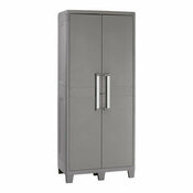 Armoire haute en résine gris 182X78X49 cm "MALO" - Cooke and Lewis - Brico Dépôt