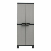 Armoire haute en résine gris 173X65X37 cm "LIANE" - Cooke and Lewis - Brico Dépôt