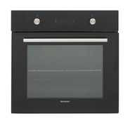 Four à pyrolyse 6 fonctions 69L noir - SHARP