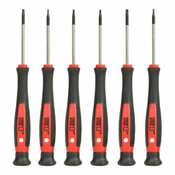 Lot de 6 tournevis precision - Forge steel - Brico Dépôt
