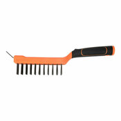 Brosse metallique + racloir - 29 cm - MAGNUSSON - Brico Dépôt