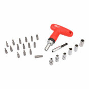 Kit vissage 24pcs  cliquet - Forge steel - Brico Dépôt