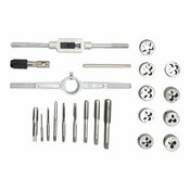 Coffret tarauds & filieres 20pcs fs - Forge steel - Brico Dépôt