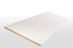 Tablette mélaminée blanche 2000X400X16 mm - Brico Dépôt