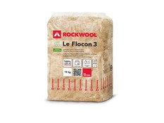 Laine de roche Le Flocon 3 - sacs de 15 Kg - Rockwool - Brico Dépôt