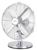 Ventilateur de table en metal chromé 30 CM - Brico Dépôt