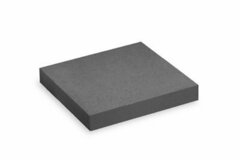 Chapeau plat gris foncé - 40 x 40 x H. 6 cm - Brico Dépôt